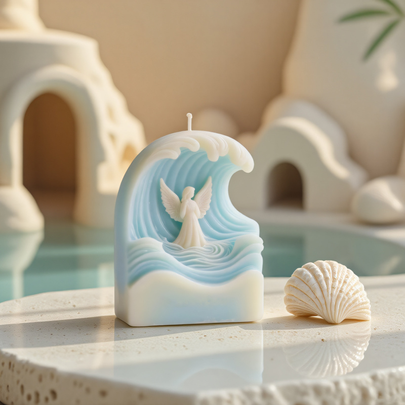 2pcs Wave Angel Silicone Mold  - Resin Ocean Wave Mold 리뷰 및 가격